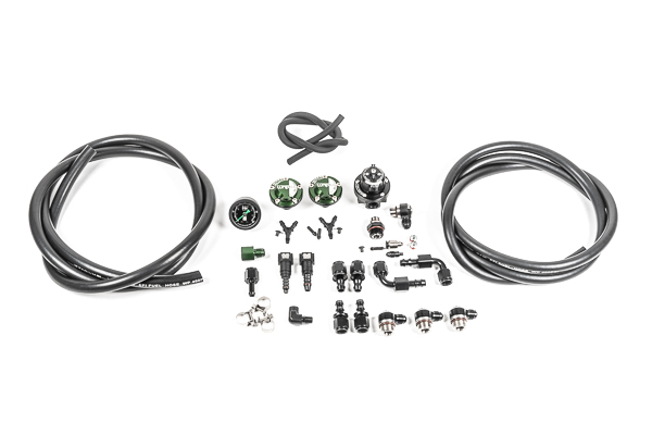 Radium Engineering — Radium Engineering Toyota 2UZ-FE (Non VVTI) Fuel Rail Plumbing Kit
PLUMB KIT - view 4